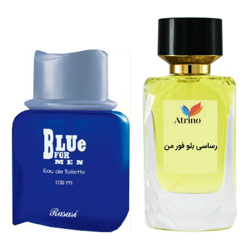 عطر ادکلن رصاصی بلو فور من برند Rene Touch — تصویر ۲