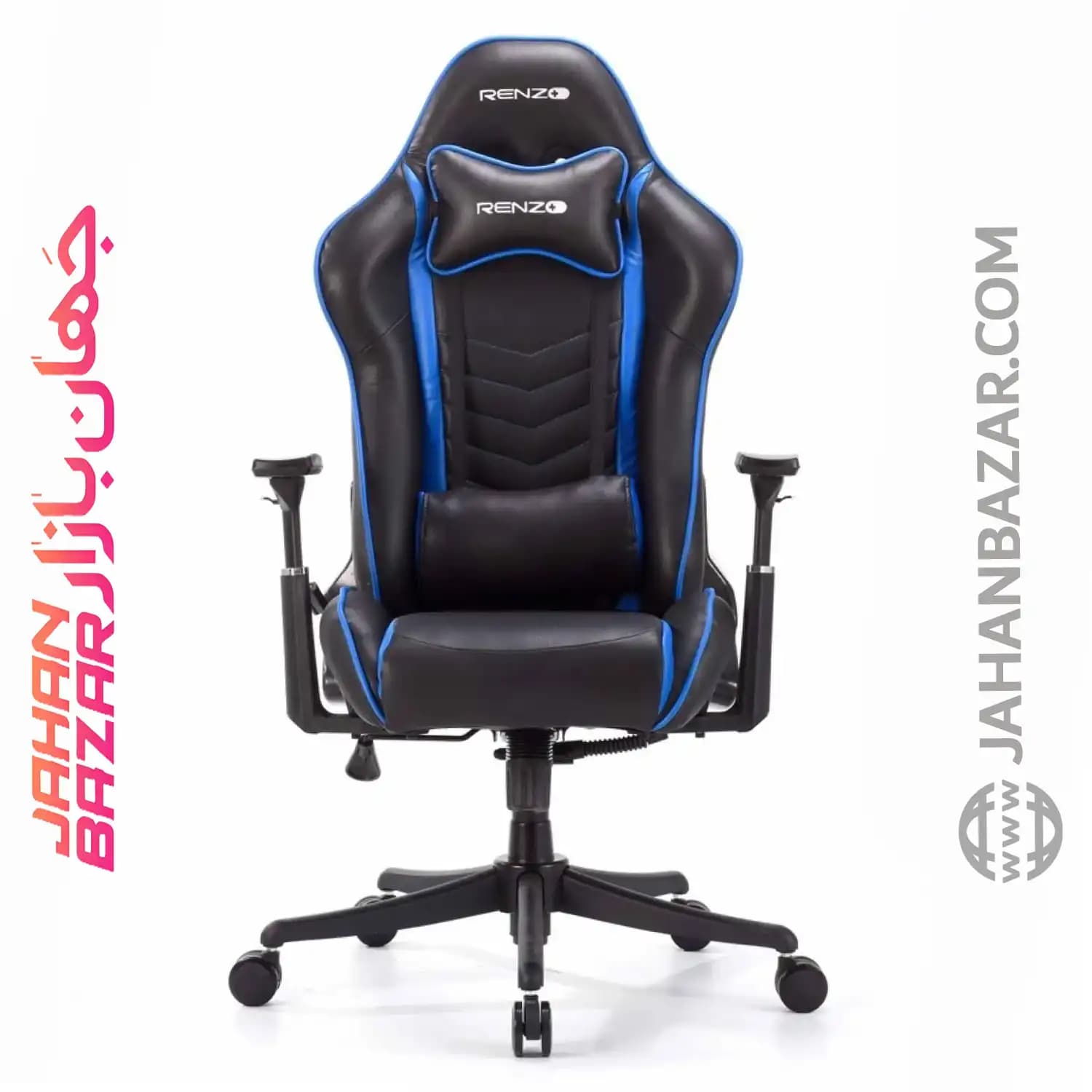 صندلی گیمینگ رنزو مدل Gaming Chair RENZO Blue