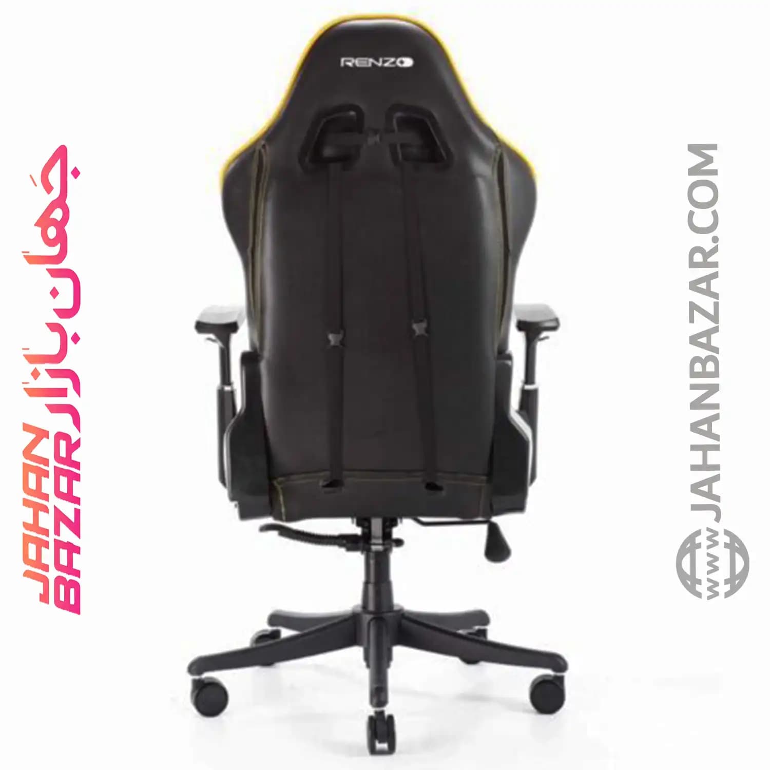 صندلی گیمینگ رنزو مدل Gaming Chair RENZO Yellow — تصویر ۸