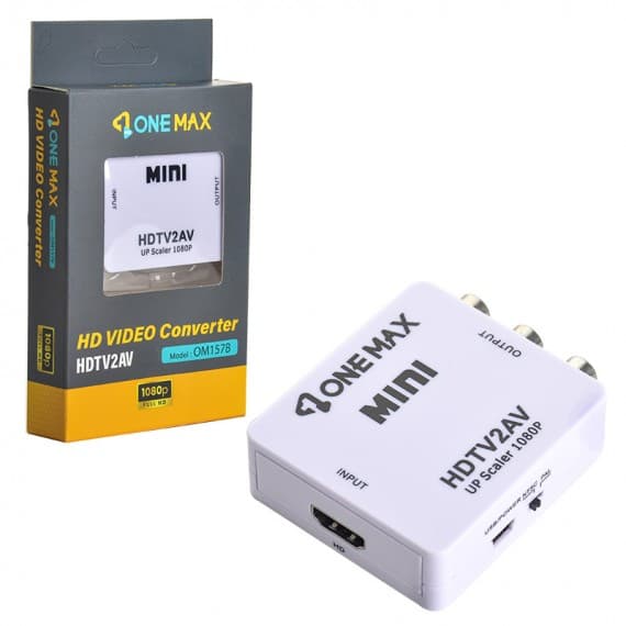 تبدیل HDMI به AV وان مکس مدل OM-157