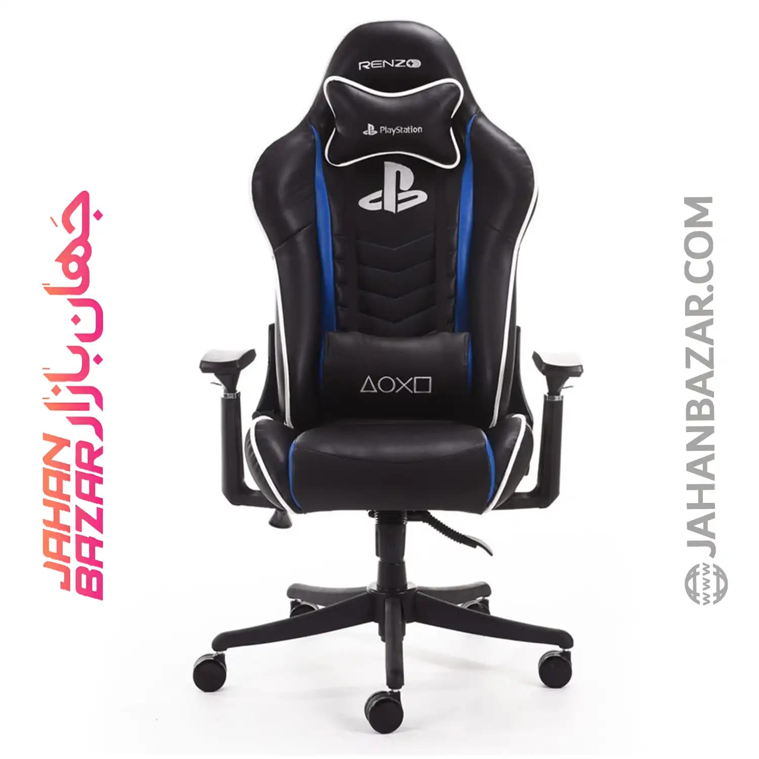 صندلی گیمینگ رنزو پلی استیشن مدل RENZO PlayStation Edition