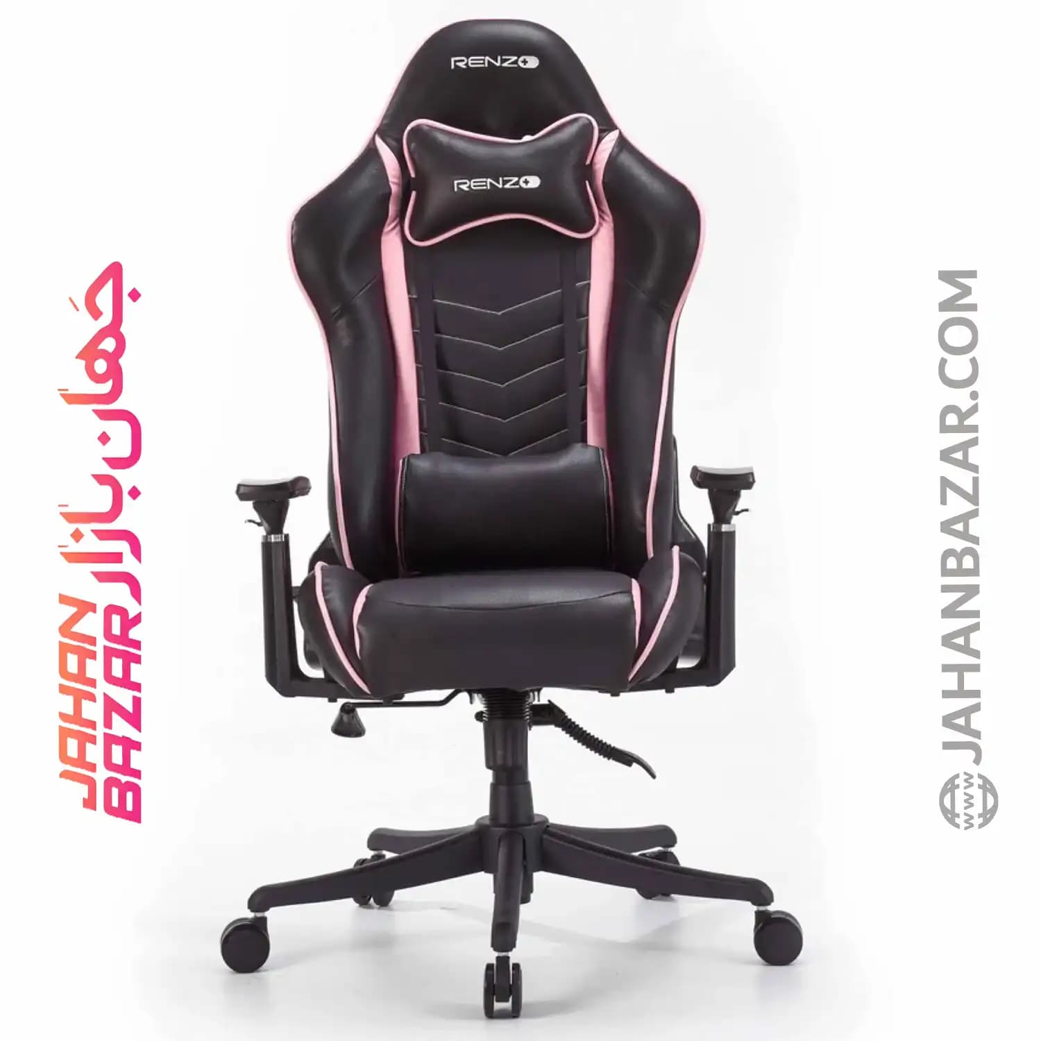 صندلی گیمینگ رنزو مدل Gaming Chair RENZO Pink