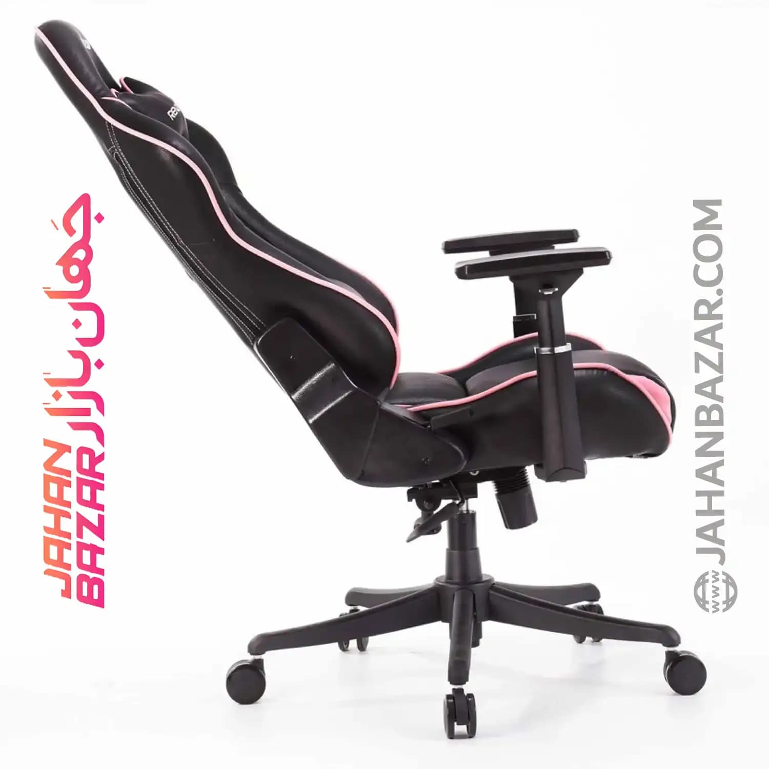 صندلی گیمینگ رنزو مدل Gaming Chair RENZO Pink — تصویر ۳