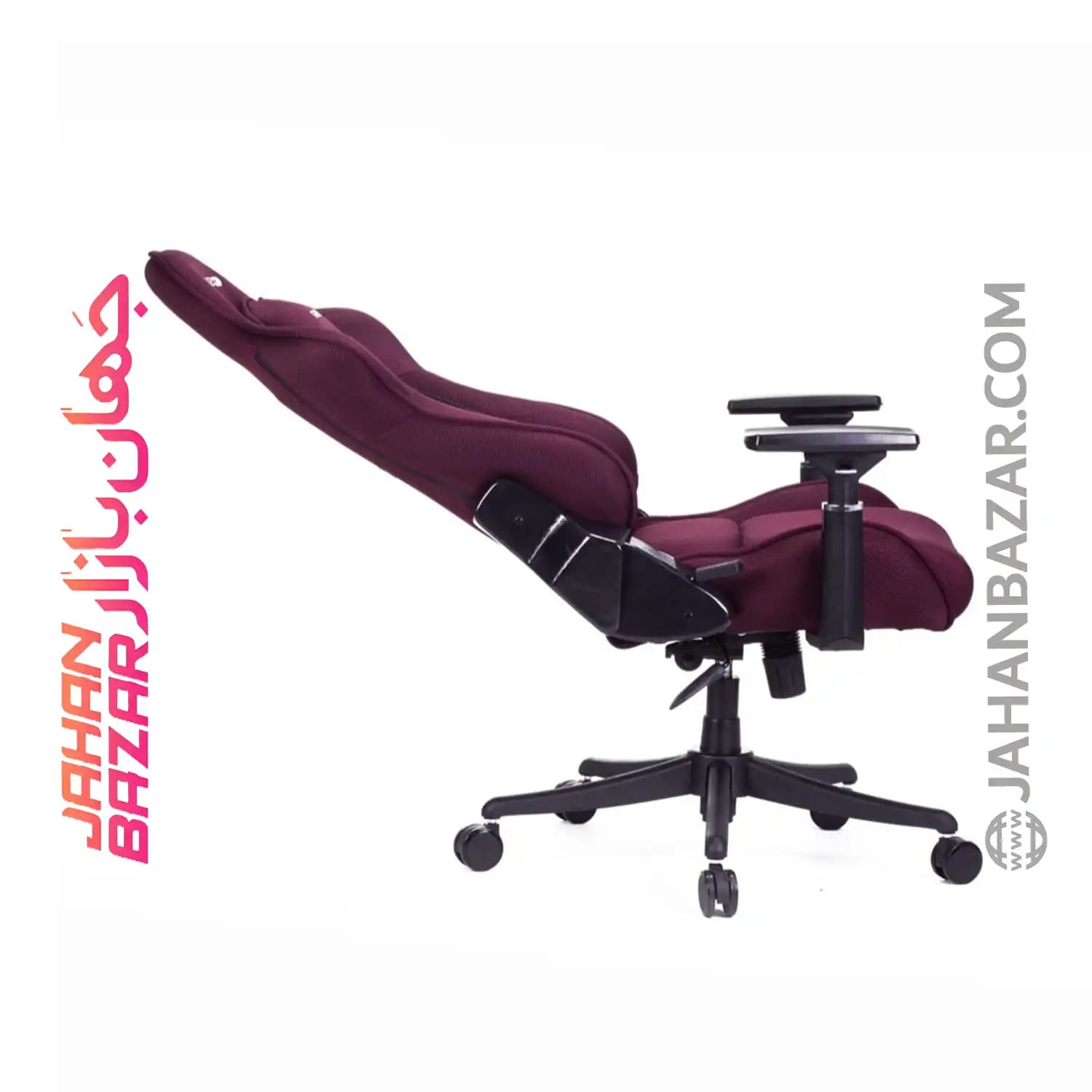 صندلی گیمینگ رنزو هیبرید مدل RENZO HYBRID Crimson زرشکی — تصویر ۸