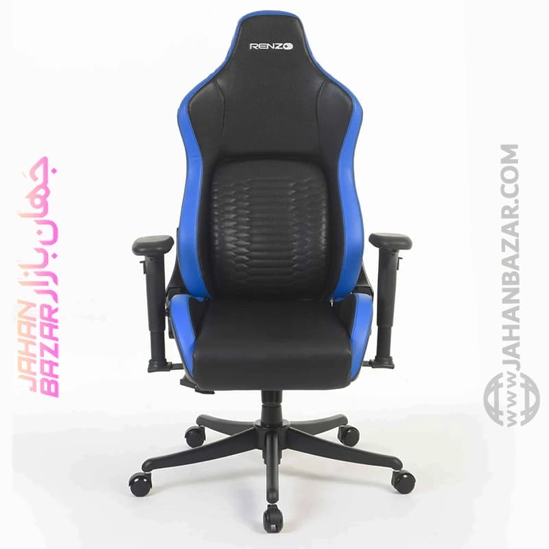صندلی گیمینگ رنزو مدل RENZO Royal Blue Navy آبی دریایی