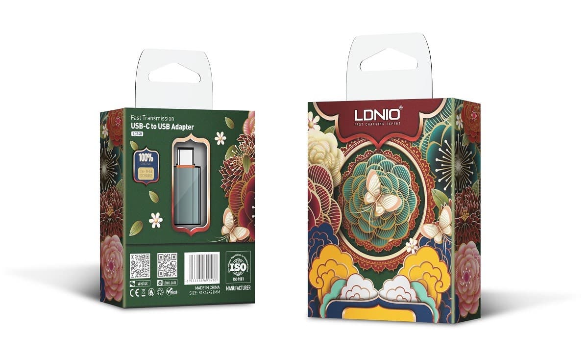 مبدل Type-C بهLDNIO USB مدل LC140