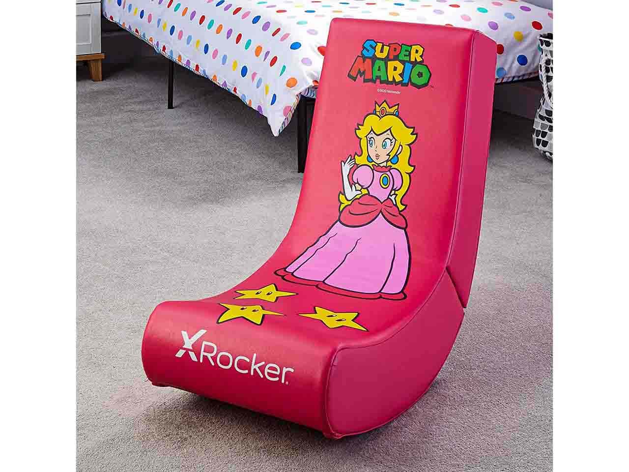 صندلی گیمینگ ایکس راکر X Rocker Nintendo All Star Peach Mario — تصویر ۱۰