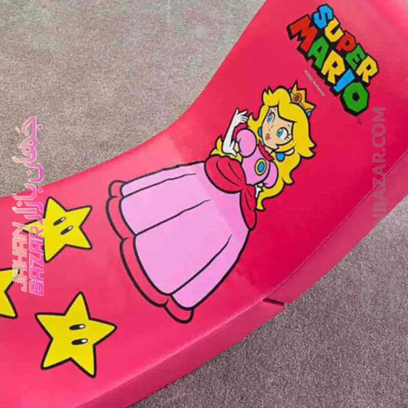 صندلی گیمینگ ایکس راکر X Rocker Nintendo All Star Peach Mario — تصویر ۳