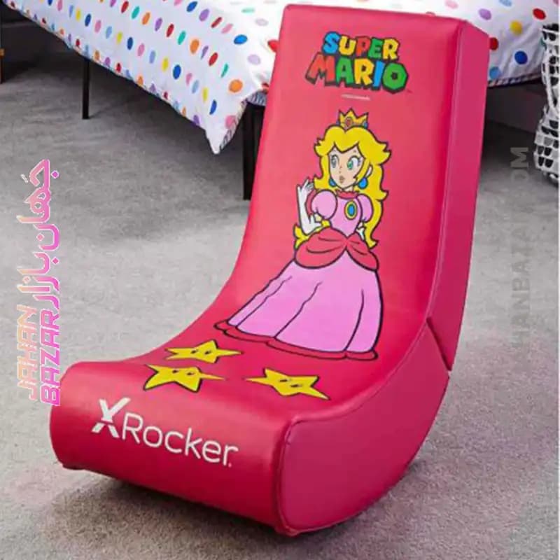 صندلی گیمینگ ایکس راکر X Rocker Nintendo All Star Peach Mario — تصویر ۴