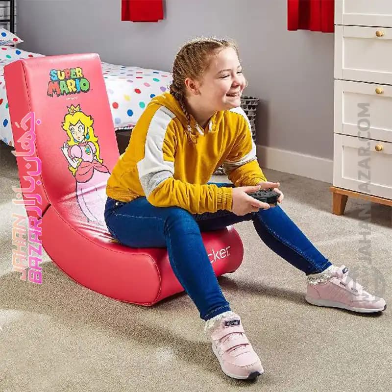 صندلی گیمینگ ایکس راکر X Rocker Nintendo All Star Peach Mario — تصویر ۷