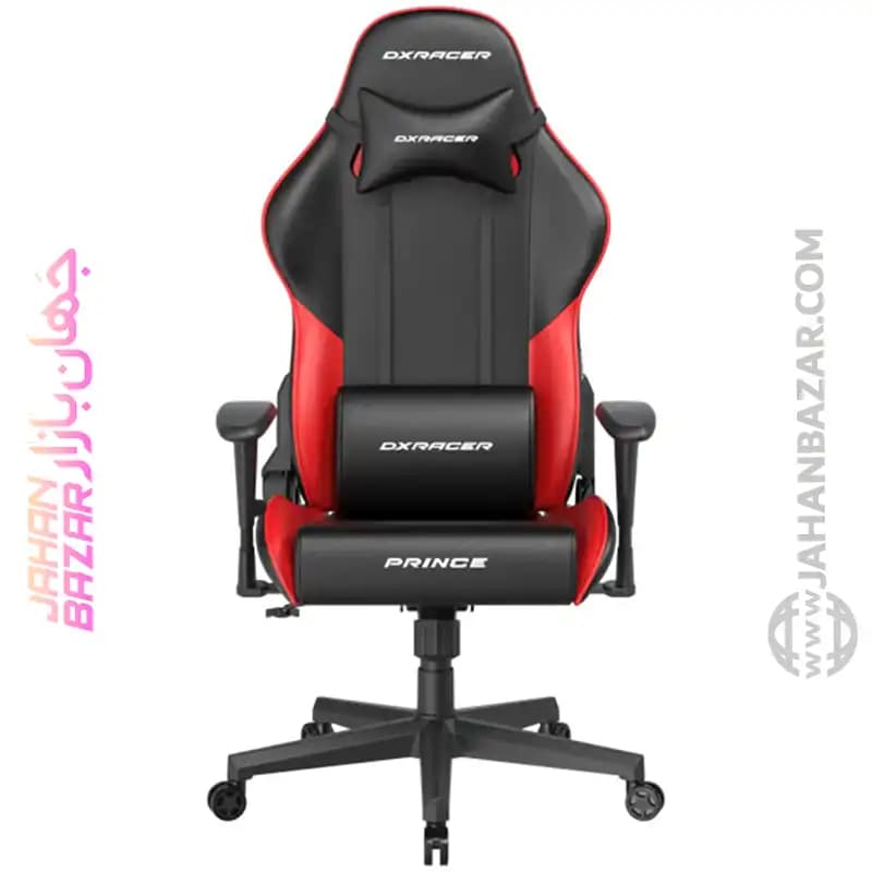 صندلی گیمینگ دی ایکس ریسر مدل DxRacer Prince P132 2025 Black Red مشکی قرمز