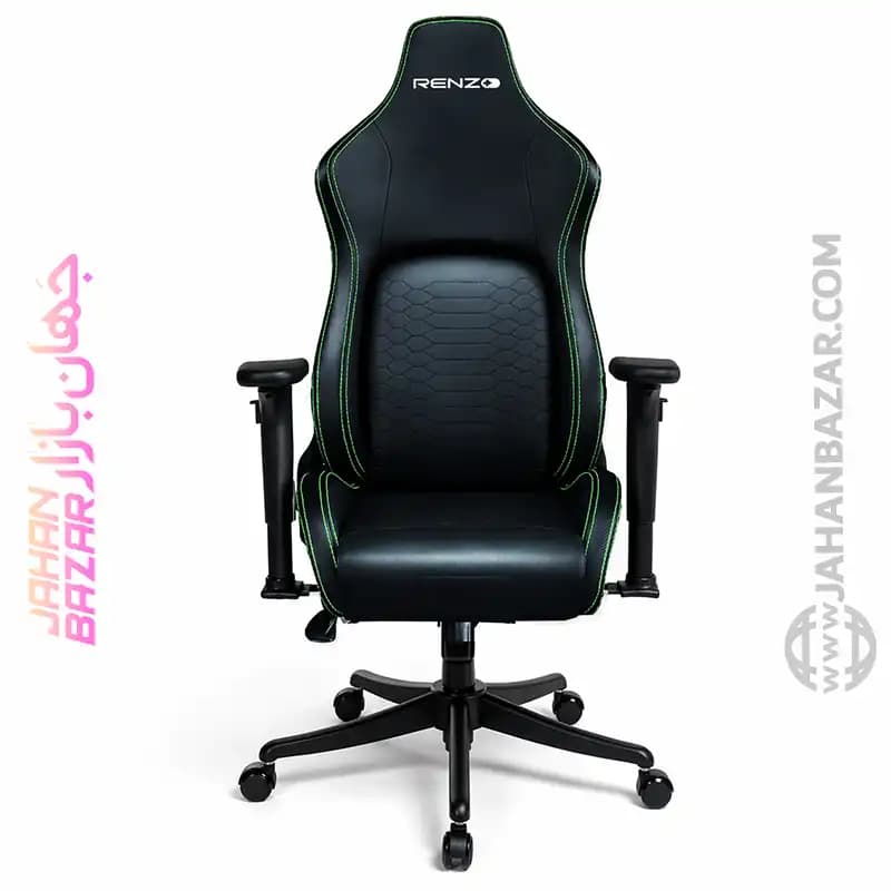 صندلی گیمینگ رنزو رویال مدل RENZO Royal Green مشکی سبز