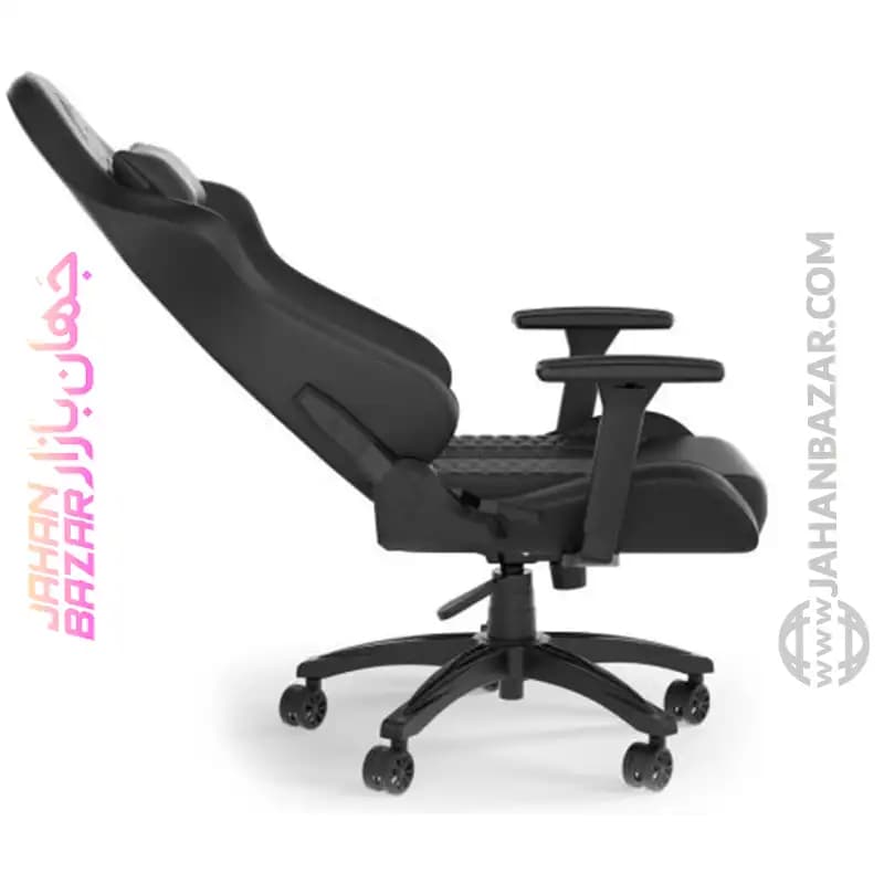 صندلی گیمینگ کورسیر ریلکس Corsair TC100 RELAXED Leatherette Black — تصویر ۵