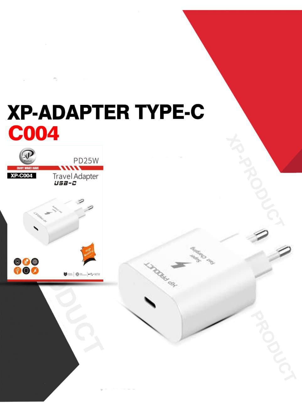 شارژر دیواری XP مدل 004