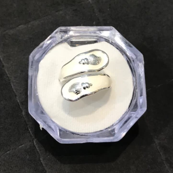 انگشتر زنانه فیری سایز استیل با کیفیت رنگ ثابت – کد j-101 — تصویر ۲