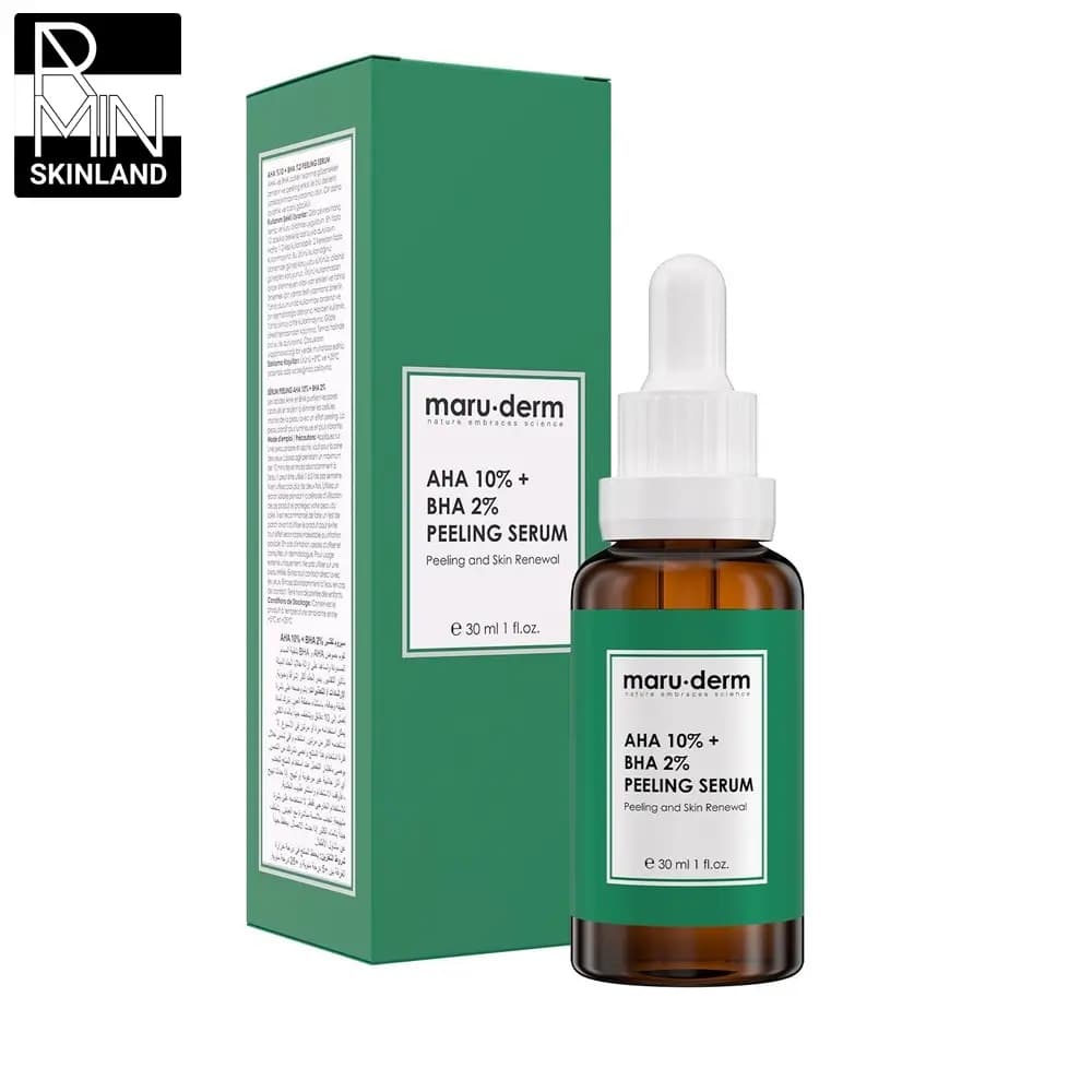 سرم لایه بردار ماروردم مدل AHA 10% + BHA 2% حجم 30ml — تصویر ۲