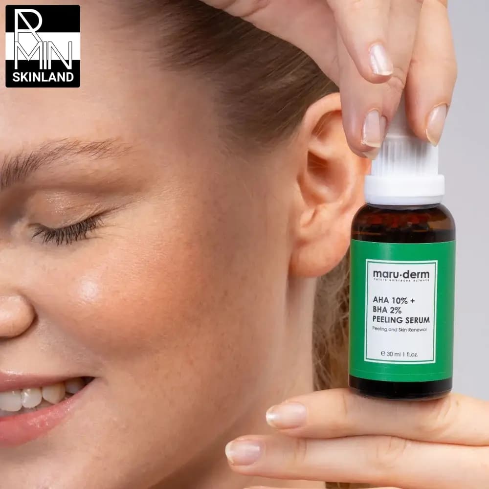 سرم لایه بردار ماروردم مدل AHA 10% + BHA 2% حجم 30ml — تصویر ۳