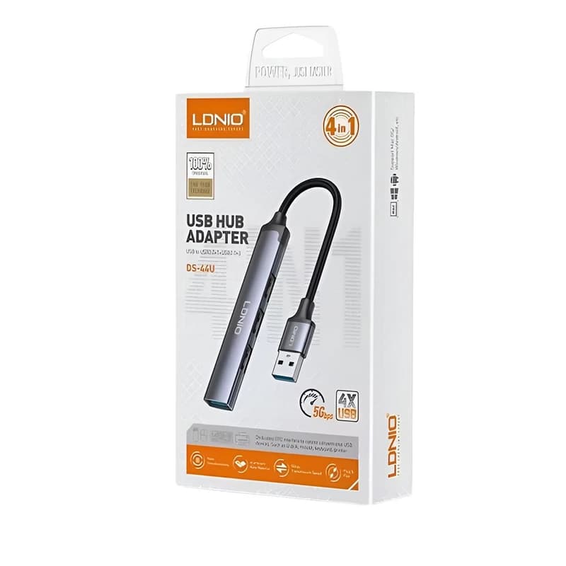 هاب 4 پورت USB3.0 الدینیو مدل DS-44U — تصویر ۵