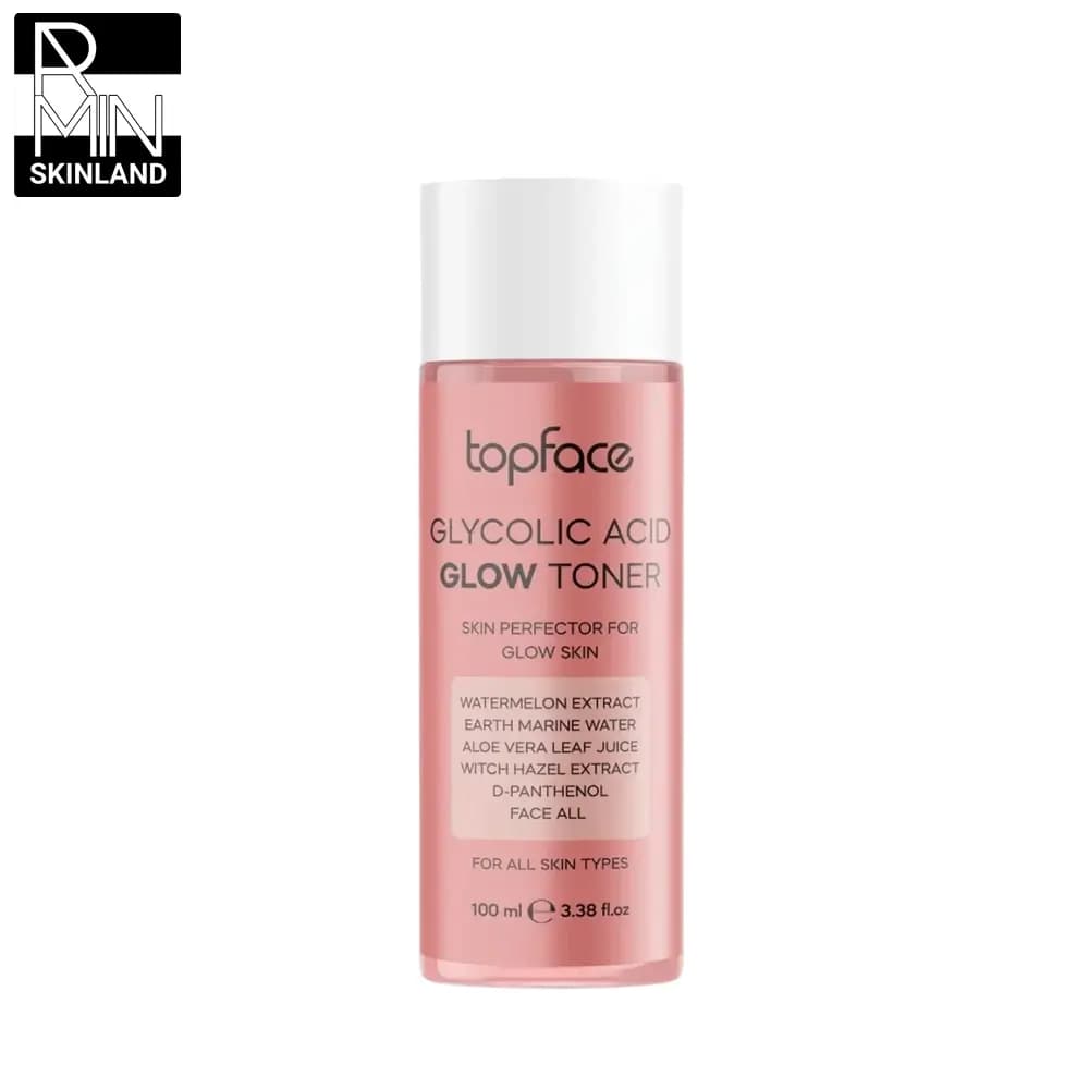 تونر تاپ فیس حاوی گلایکولیک اسید حجم 100ml