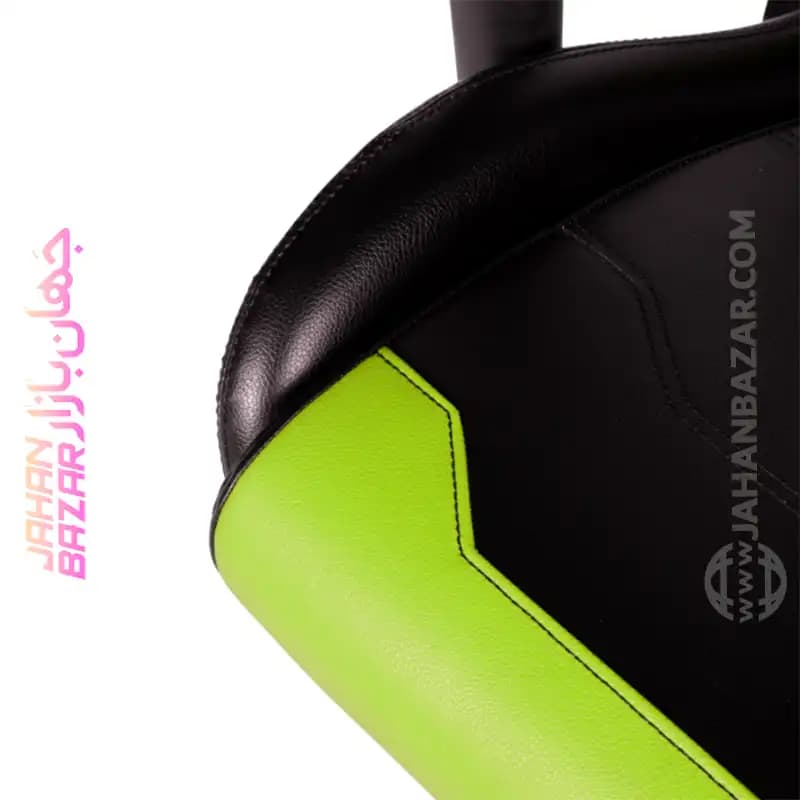 صندلی گیمینگ رنزو مدل RENZO Imperial XL Neon Green مشکی سبز — تصویر ۷