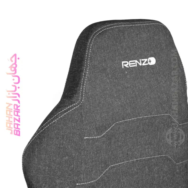 صندلی گیمینگ رنزو مدل RENZO Imperial XL Fabric Dark خاکستری — تصویر ۵