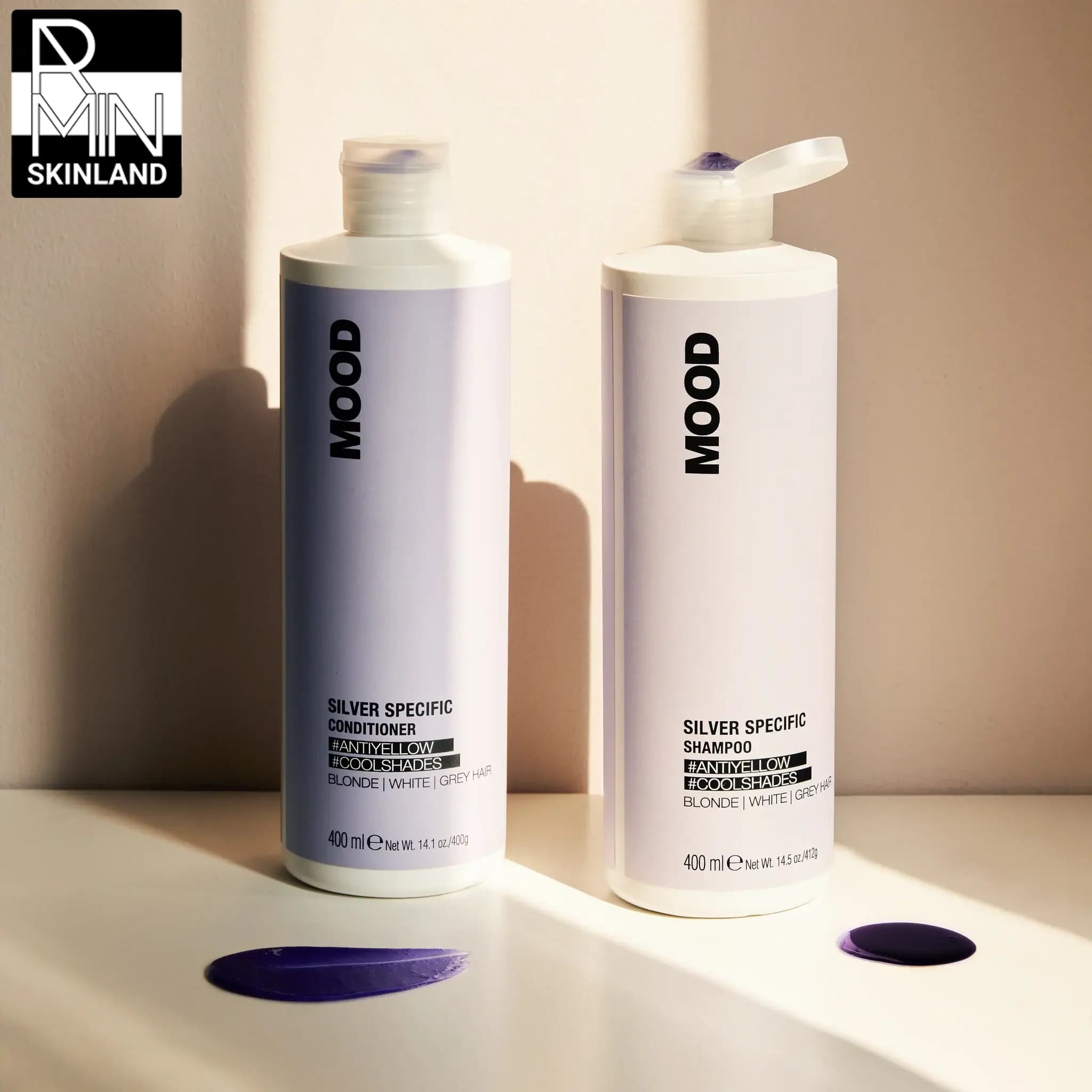 شامپو ضد زردی مود مدل Silver Specific حجم 400ml — تصویر ۳