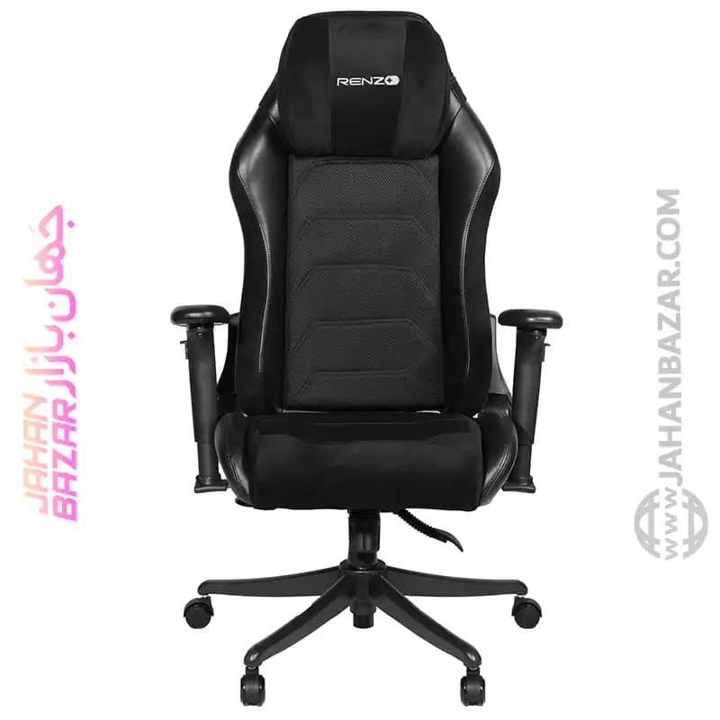 صندلی گیمینگ رنزو مدل RENZO Imperial XL Hybrid Black مشکی هیبریدی — تصویر ۹