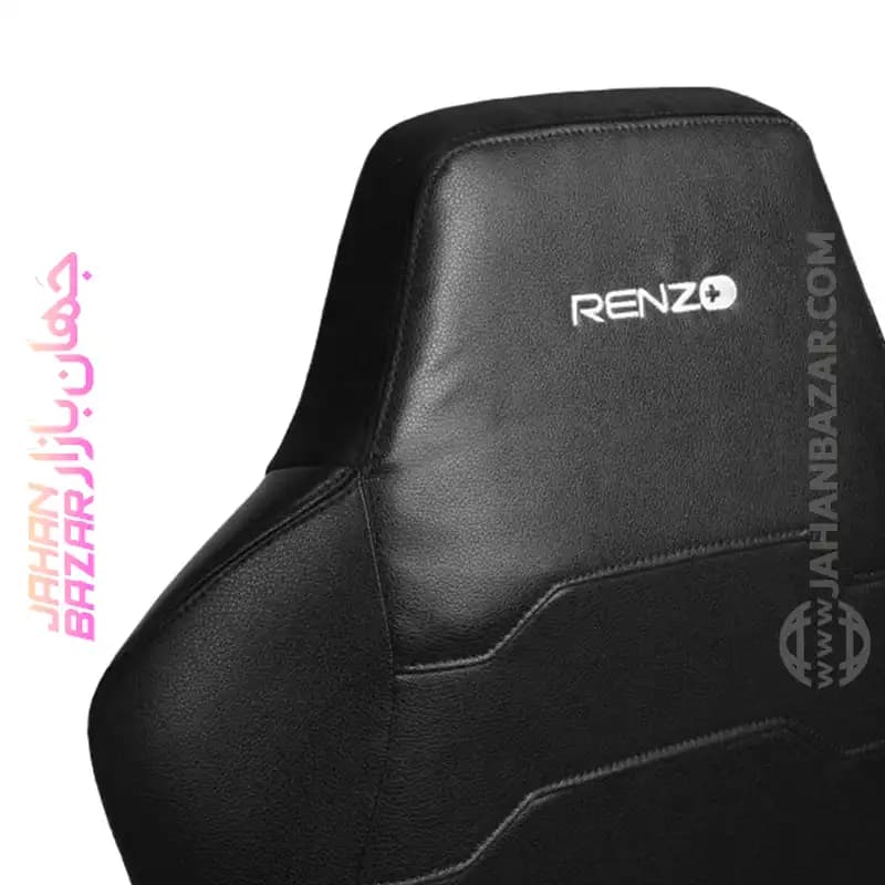 صندلی گیمینگ رنزو مدل RENZO Imperial XL Hybrid Black مشکی هیبریدی — تصویر ۶