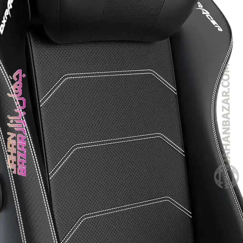 صندلی گیمینگ دی ایکس ریسر مدل Dxracer Master Series 2023 Black/White Thread مشکی دوخت سفید — تصویر ۴