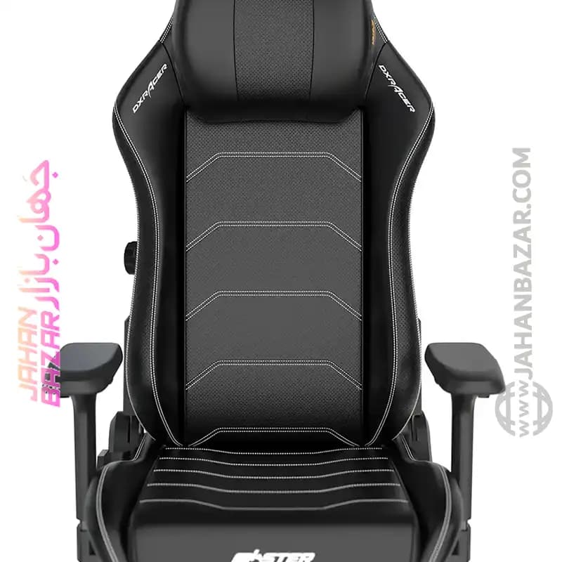 صندلی گیمینگ دی ایکس ریسر مدل Dxracer Master Series 2023 Black/White Thread مشکی دوخت سفید — تصویر ۷
