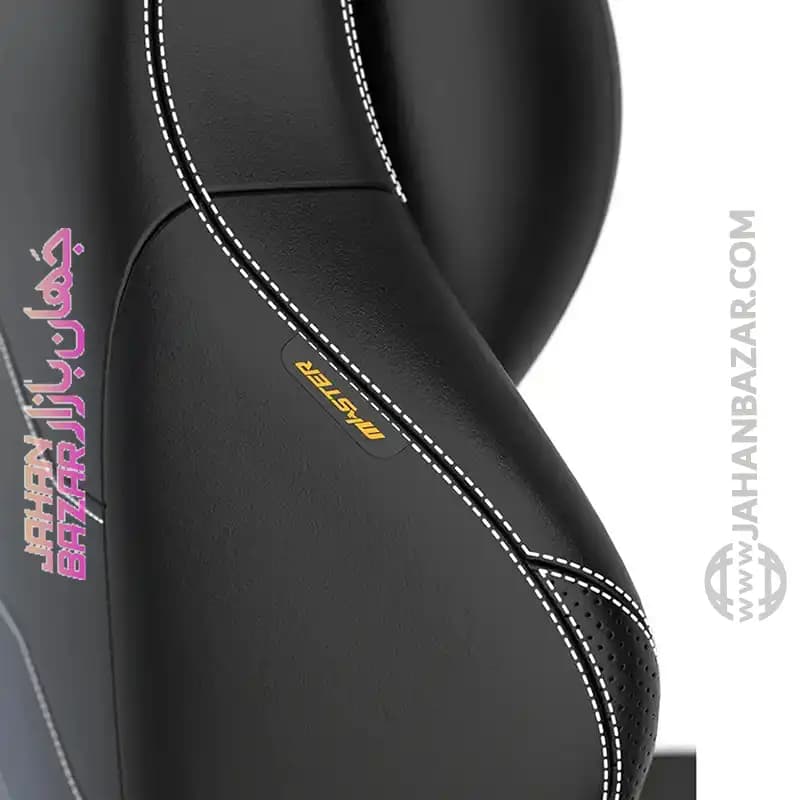 صندلی گیمینگ دی ایکس ریسر مدل Dxracer Master Series 2023 Black/White Thread مشکی دوخت سفید — تصویر ۸