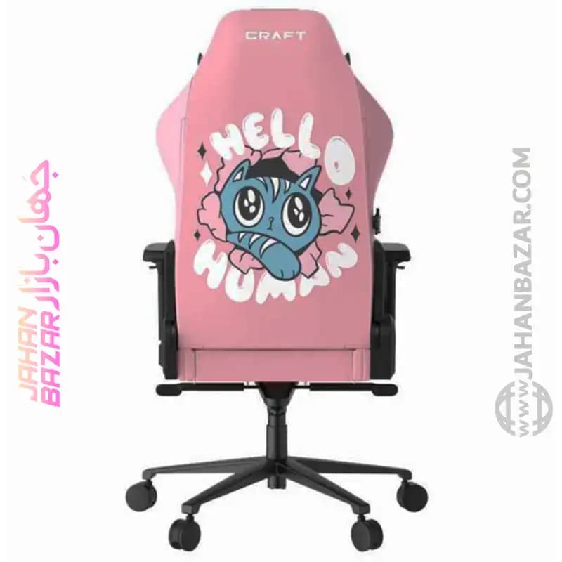 صندلی گیمینگ Dxracer Craft Series Hello Human Cat L — تصویر ۹