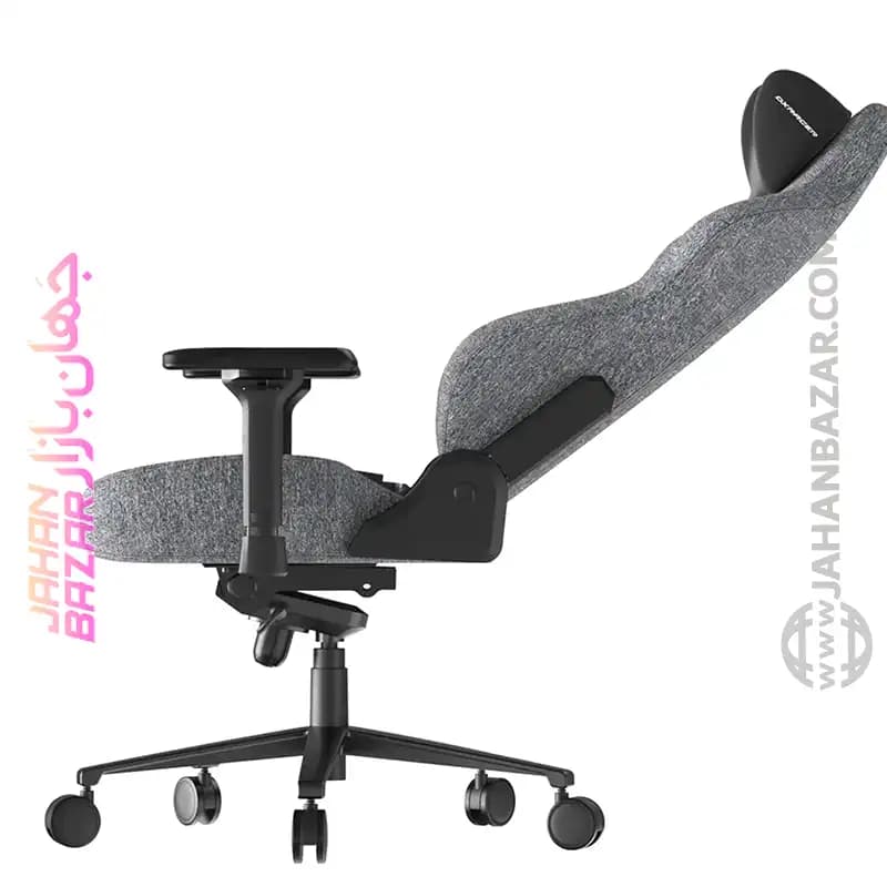 صندلی گیمینگ دی ایکس ریسر DXRacer Craft 2025 XL Fabric Grey خاکستری — تصویر ۸