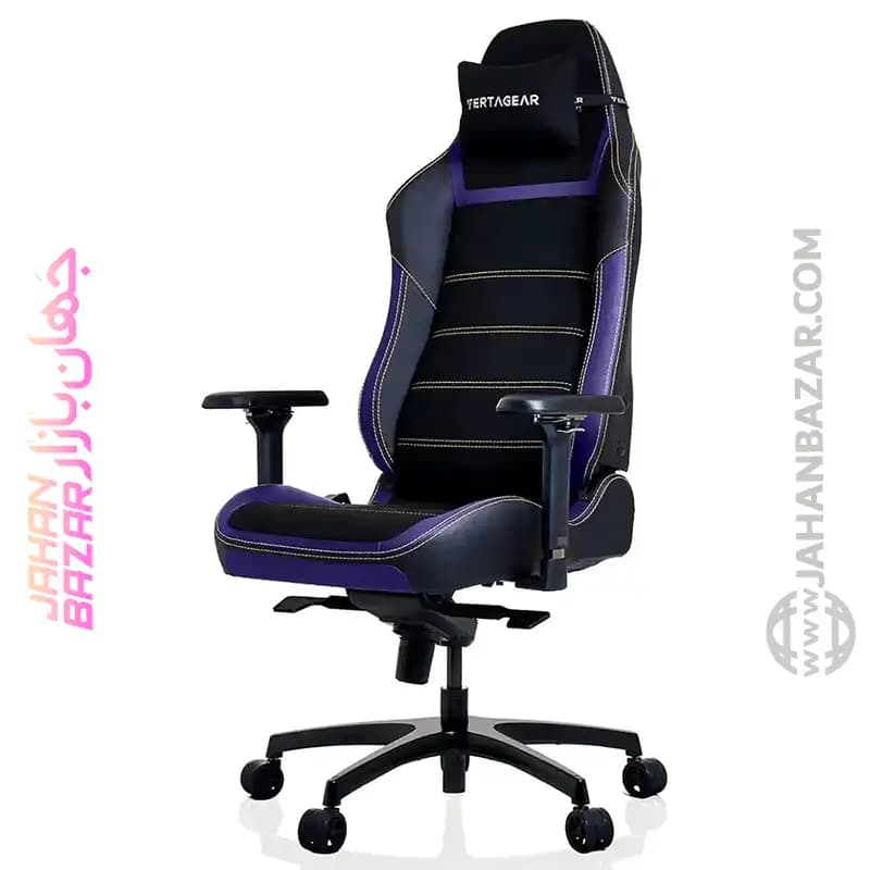 صندلی گیمینگ Vertagear PL6800 X-Large HygennX Midnight Purple (اسمبل شده) مشکی بنفش — تصویر ۵