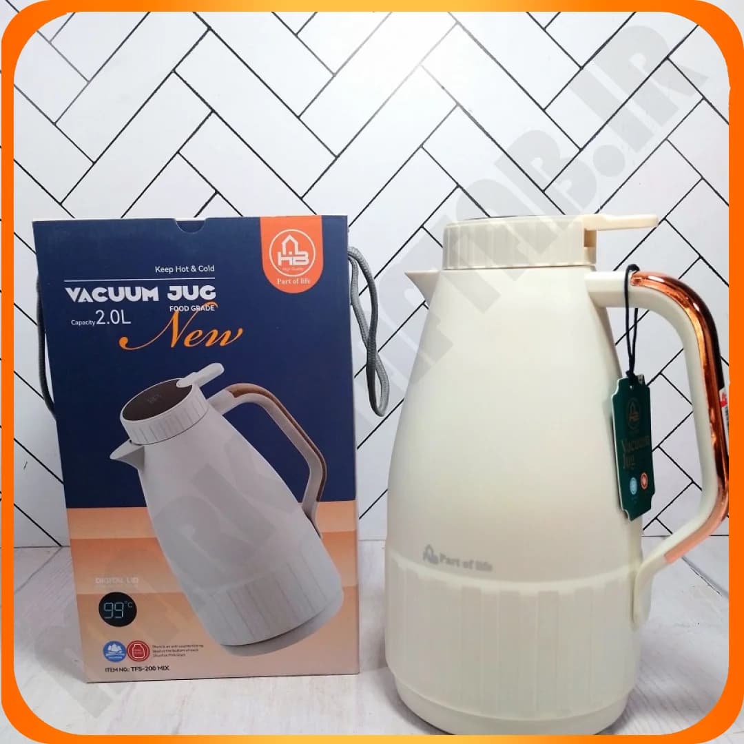 فلاسک 2 لیتر TFS-200MIX دماسنج دار — تصویر ۲