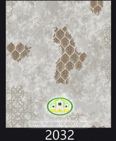 کاغذ دیواری مدرن طلایی کد:2032 — تصویر ۲