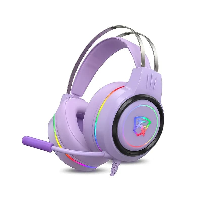 هدست سیم دار RGB گیمینگ مدل N76 — تصویر ۵