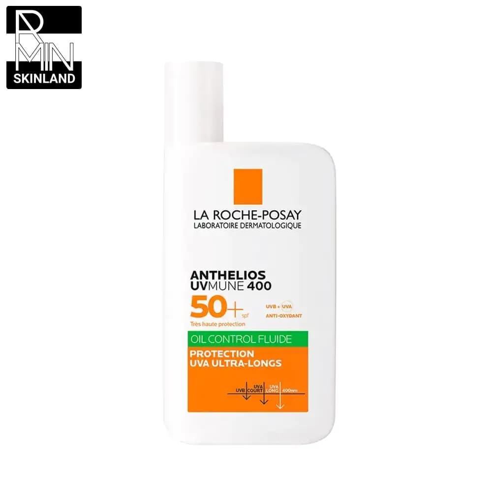 فلوئید ضد آفتاب پوست چرب لاروش پوزای SPF 50 مدل Anthelios UVMune 400 حجم 50ml