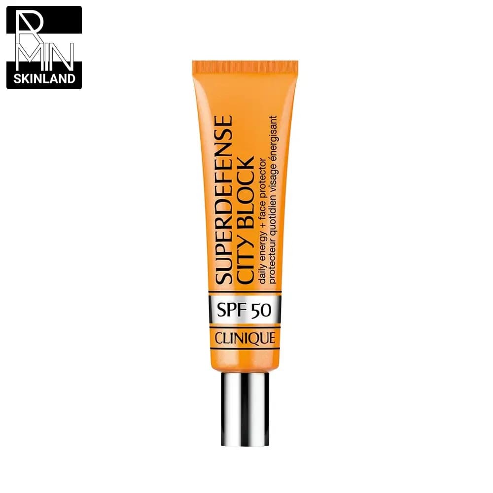 ضد آفتاب بی رنگ کلینیک SPF 50 مدل Superdefense City Block حجم 40ml — تصویر ۳