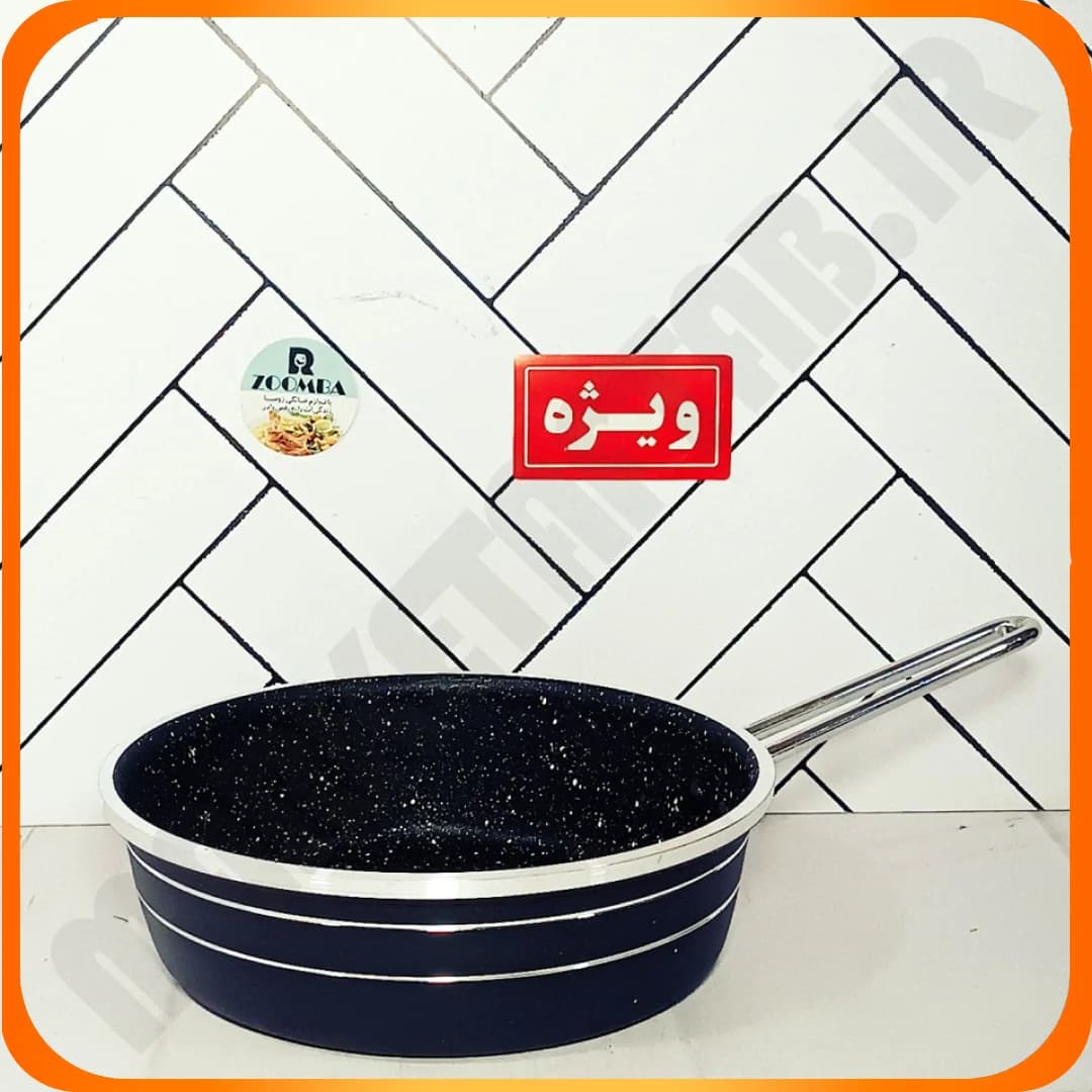 تابه تک سایز 20 تک دسته فلزی چکشی ویژه زومبا