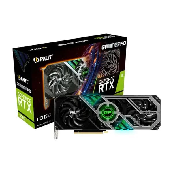 کارت گرافیک استوک پالیت مدل RTX3080 GAMINGPRO 10GB GDDR6X — تصویر ۳