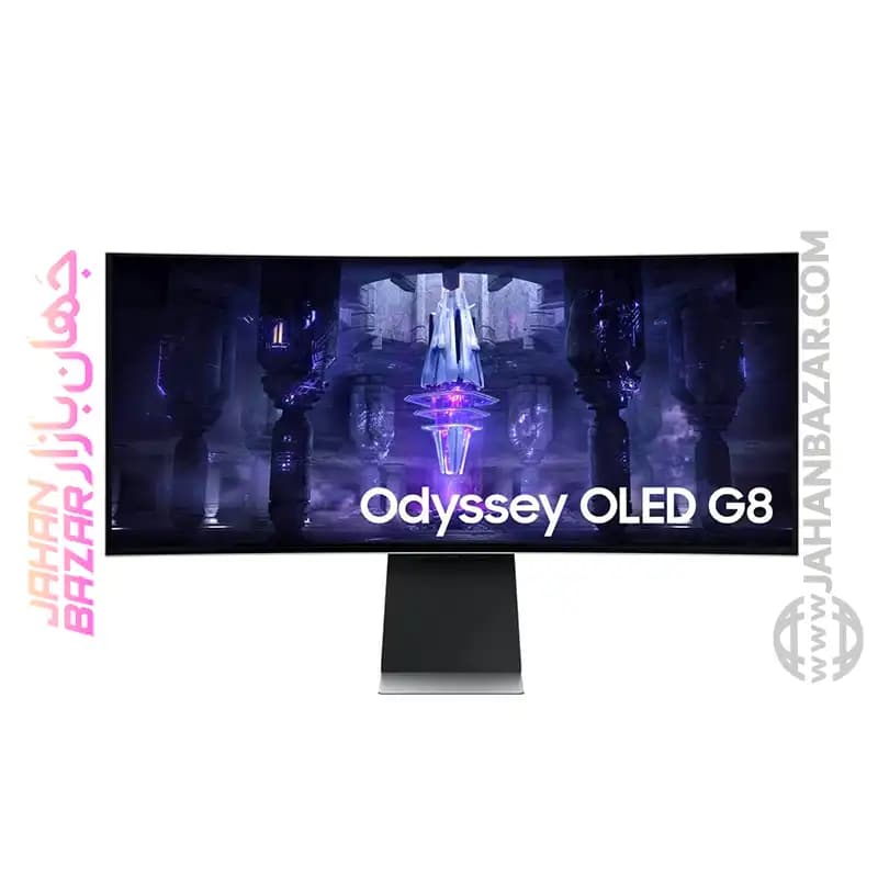 مانیتور خمیده گیمینگ 34 اینچ OLED سامسونگ SAMSUNG مدل LS34BG850