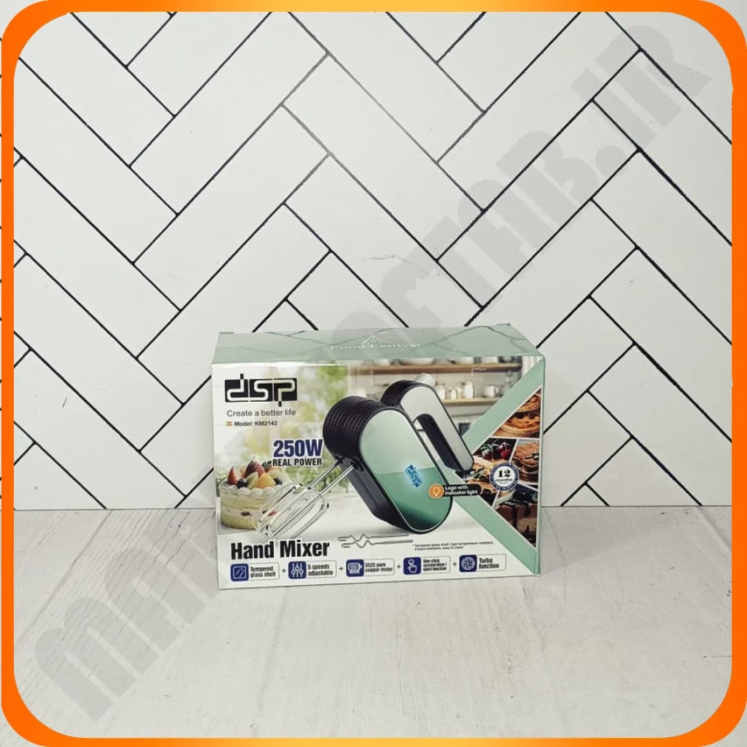 همزن گیربکسی 250 وات KM2143 دی اس پی
