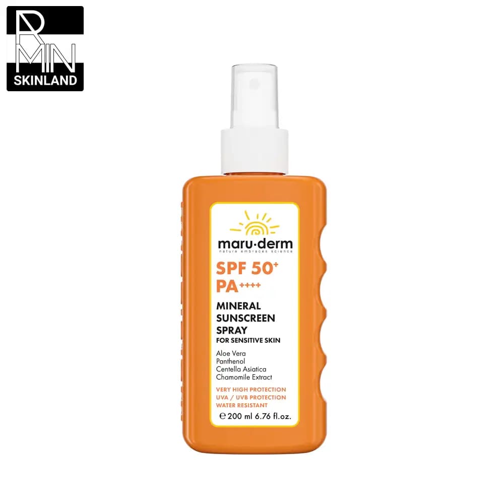 اسپری ضد آفتاب مینرال مارودرم SPF 50 حجم 200ml — تصویر ۴