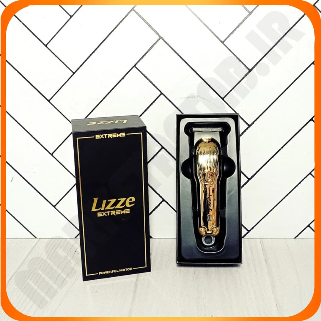 موزر و خط زن LZ-114 حرفه ای LIZZE طلایی لیز — تصویر ۵