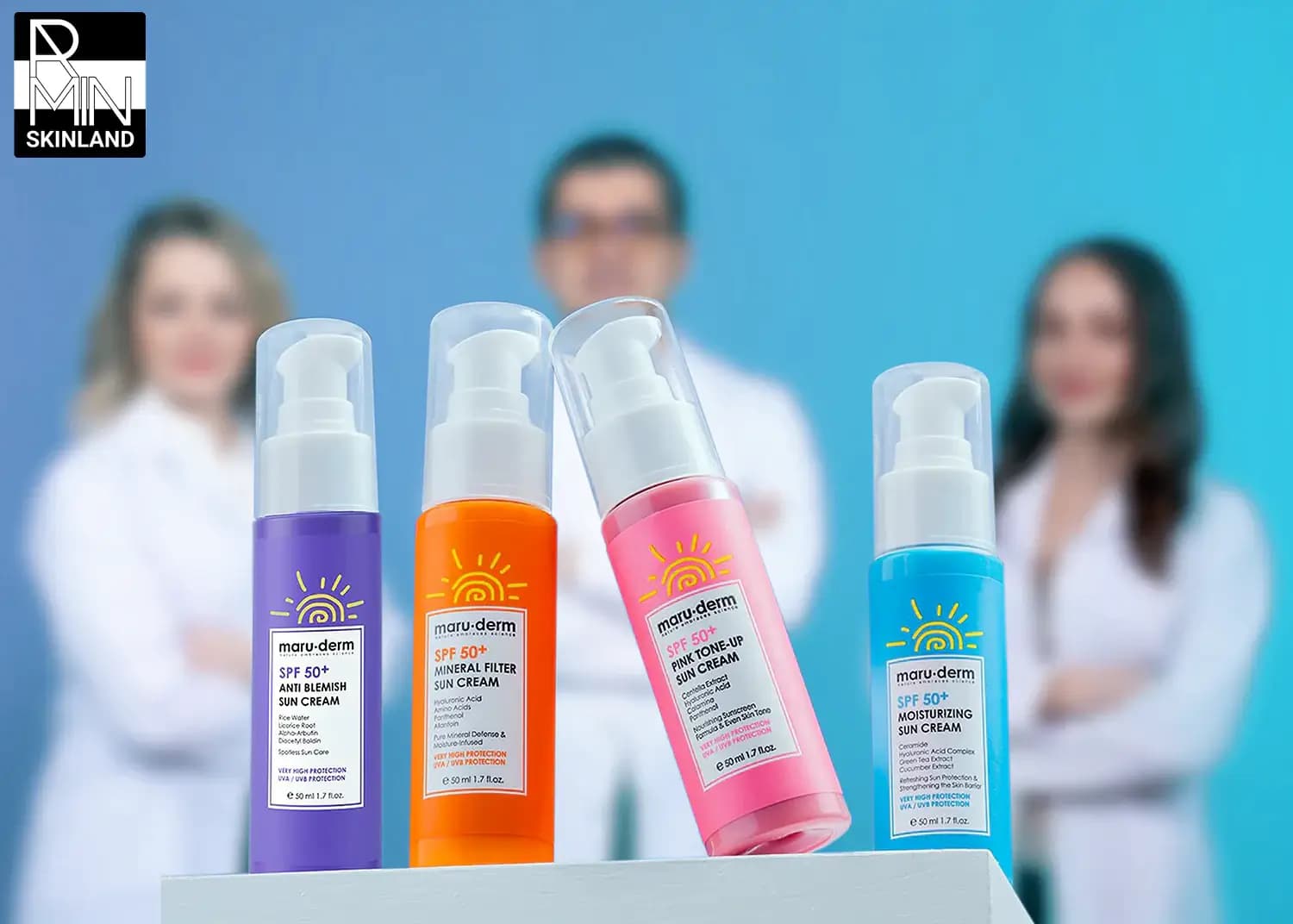 ضد آفتاب ضد لک مارودرم SPF 50 حجم 50ml — تصویر ۳