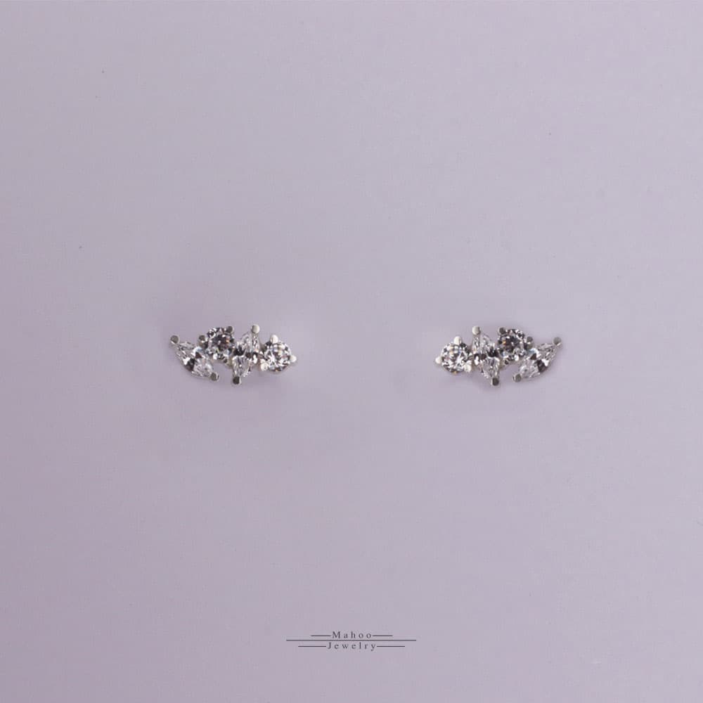 گوشواره نقره E0236 — تصویر ۵