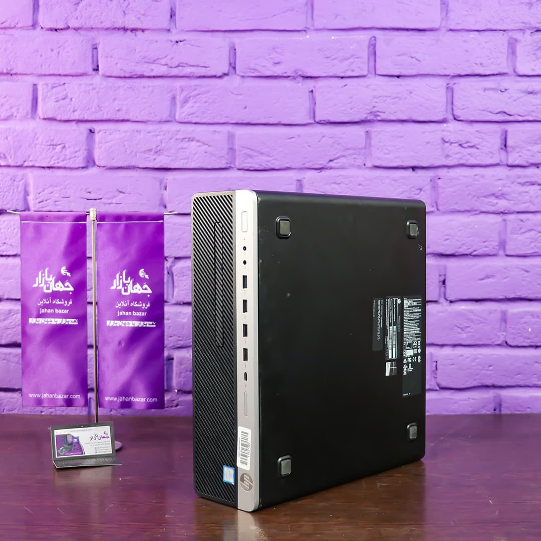 مینی کیس HP 800 G3 کانفیگ i5-n7/8/500+128 — تصویر ۷