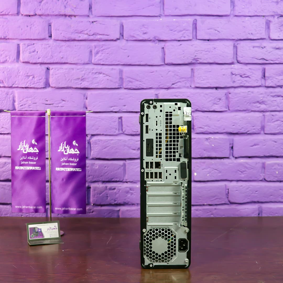 مینی کیس HP 800 G3 کانفیگ i5-n7/8/500+128 — تصویر ۴