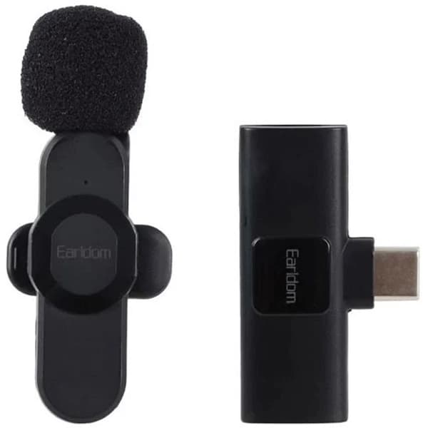 میکروفون بی سیم Earldom Type-C مدل MC7C — تصویر ۱۲